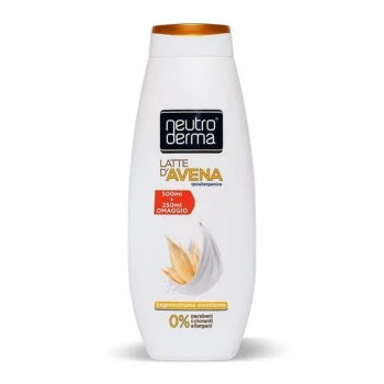 Снимка на душ гел NeutroDerma Latte d’avena овесено мляко 750мл.