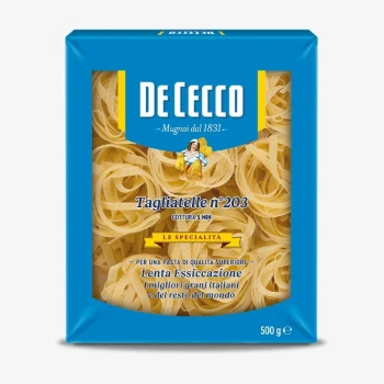 Снимка на паста De Cecco Tagliatelle n203 500гр