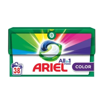 Снимка на капсули Ariel All in1 Color 38пр цветно
