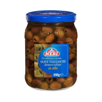 Снимка на м-ни Neri Taggiasche маслини таджаска 690гр