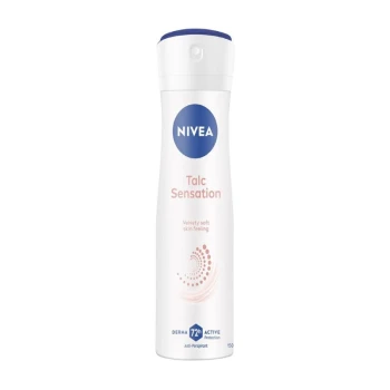 Снимка на део спрей дезодорант Nivea Talc Sensation 72h 150мл