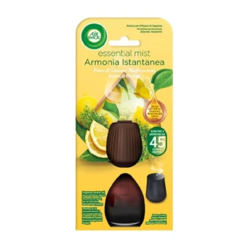Снимка на ароматизатор пълнител Air Wick за ел.дифузер Timo and Limone Rinfrescanti 20мл