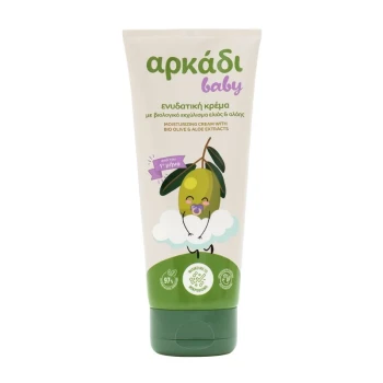 Снимка на крем Arkadi Baby Bio olive and Aloe омекотяващ хидратиращ с био зехтин и ектракт алое 150мл