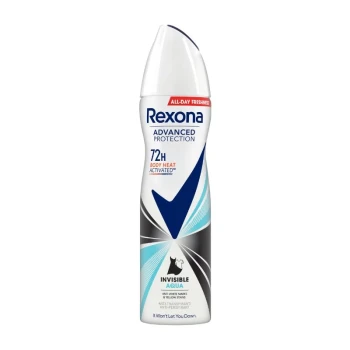 Снимка на део спрей дезодорант Rexona Invisible Aqua 72h 150мл