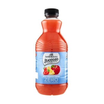 Снимка на сок San Benedetto Mela Fragola Limone ябълка, ягода и лимон 900мл без захар