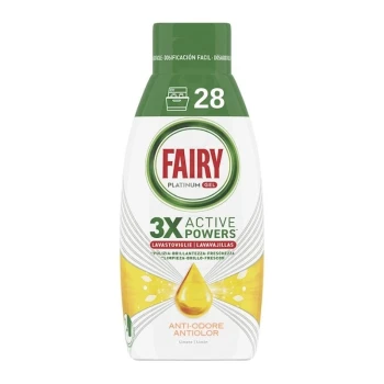 Снимка на препарат съдомиялна Fairy Anti-Odore Antilor 28 дози 504мл