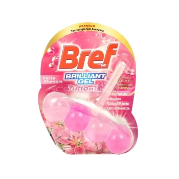 Снимка на тоалетно блокче Bref Brilliant Gel Forza Floreale цветя 1бр 42 гр
