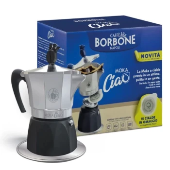 Снимка на кафеварка Borbone MokaCiao за хартиени дози + подарък 15 харт.дози