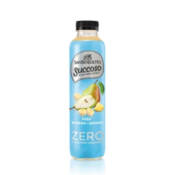 Снимка на сок San Benedetto Perra, Bananna е Ananas круша, банан и ананас 400мл без захар