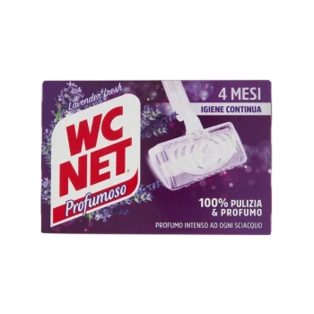 Снимка на тоалетно блокче WC Net Lavender Fresh Лавандула 4 бр