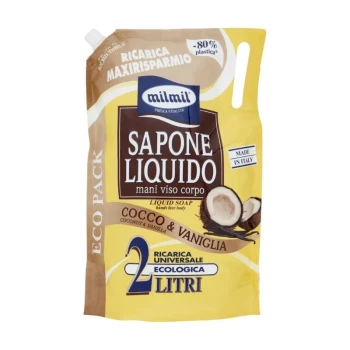 Снимка на течен сапун Mil Mil Cocco and Vaniglia 2л