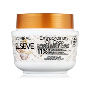 Снимка на маска коса Loreal Paris Elvive Extraordinary oil Coco кокосово м-ло за нормална към суха 300мл