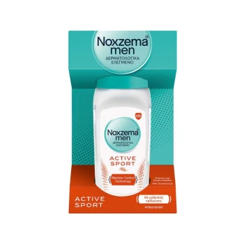 Снимка на рол-он дезодорант Noxzema men Active Sport 48h технология за контрол на неприятната миризма 50мл