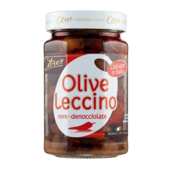 Снимка на м-ни Citres Leccino nere-snocciolate Piccanti 285гр черни без кост. леко пикантни