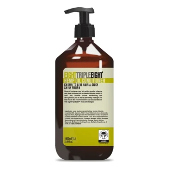 Снимка на балсам EightTripleEight Hemp oil с конопено м-ло придава копринено лъскав завършек 1л помпа