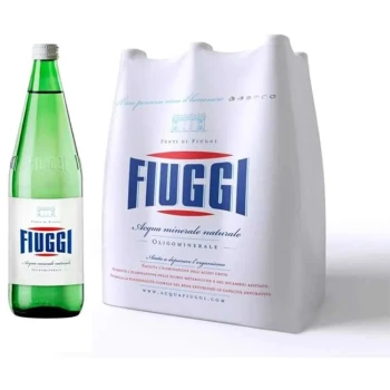 Снимка на вода натурална олигоминерална Fiuggi 1л стъкло