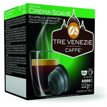 Снимка на кафе Tre Venezia Crema Soave - Intenso за Dolce Gusto 16бр
