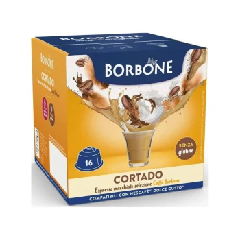 Снимка на кафе Borbone Cortado кортадо за Dolce Gusto 16бр