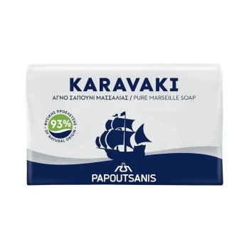 Снимка на сапун Karavaki pure Marseille чист марсилски сапун с 93пр състаавки естествен произход 125гр
