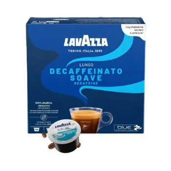 Снимка на кафе Lavazza Decaffeinato Soave 100пр Arabica за blue система 100бр