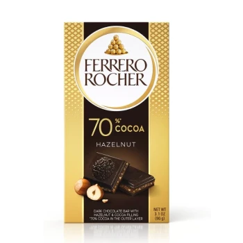 Снимка на шоколад Ferrero Rocher 70пр Cocoa extra Dark 70пр черен шоколад 90гр