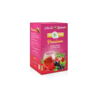 Снимка на чай Lollo Passione Frutti Rossi червени горски плодове хартиена доза 18бр