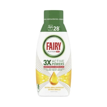 Снимка на препарат съдомиялна Fairy Lemon gel 28 дози 504мл