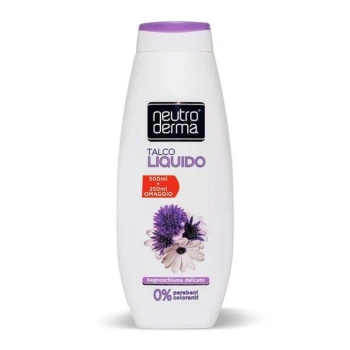 Снимка на душ гел NeutroDerma Talco liquido течен сладък талк 750мл.