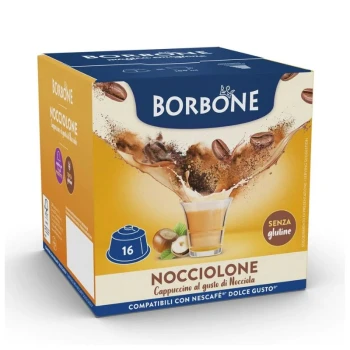 Снимка на кафе Borbone Nocciola за Dolce Gusto 16бр