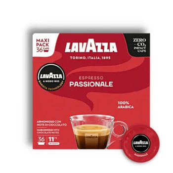 Снимка на кафе Lavazza Passionale 100пр. Arabica за a modo mio 36бр