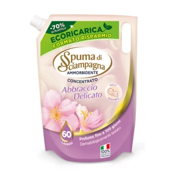 Снимка на омекотител Spuma di Sciampagna Abbraccio Delicato 60пр 1,2л