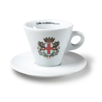 Снимка на комплект Mike Espresso за еспресо порцеланов малък- 6бр чаша + чиния