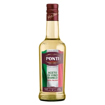 Снимка на оцет Ponti aceto di Vino Bianco 100пр Italiano бял винен 500мл
