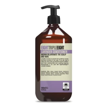 Снимка на балсам EightTripleEight Lavender релаксира облекчава сух и сърбящ скалп 1л помпа