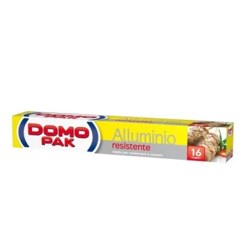 Снимка на фолио алуминиево Domo Pak 16м
